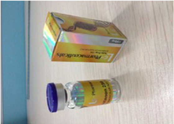 Les labels en verre pharmaceutiques de fiole d'or/pharmacie marque des autocollants 60 * 30 millimètres