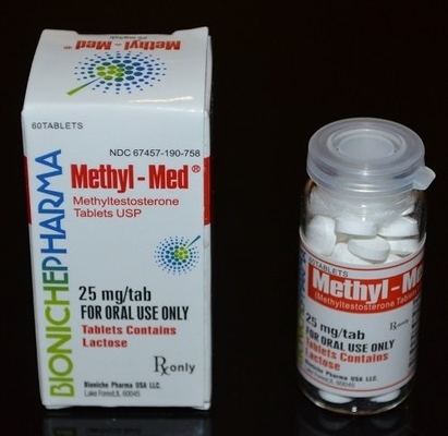 Étiquettes et boîtes de test méthylique à 99 % 17-alpha-méthylique
