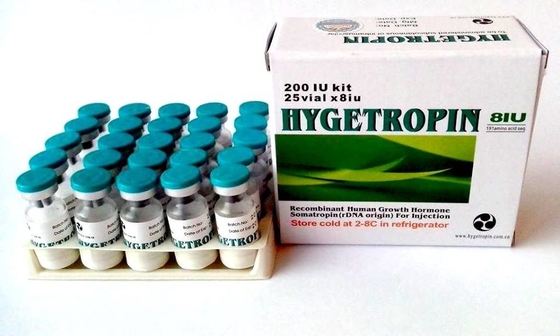 Fragment de Hygetropin 200IU USP 99% HGH 176-191 5mg pour la croissance de muscle
