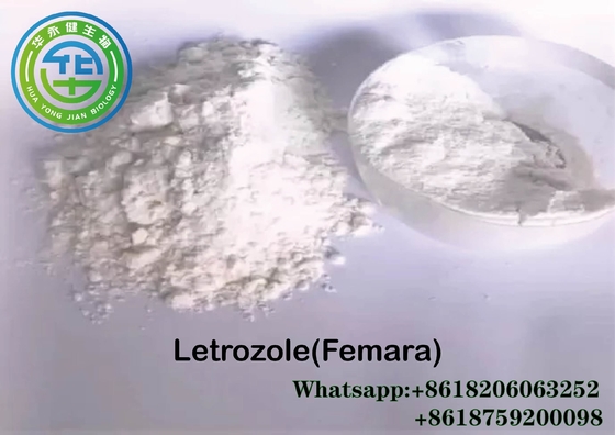 Dresseur stéroïde d'oestrogène de Letrozole de l'anti oestrogène injectable de l'oestrogène le plus fort 112809-51-5 anti