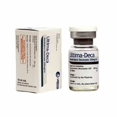 Flacon Ultima Mix Mélanger 250 mg d'étiquettes de flacon de 10 ml avec des boîtes
