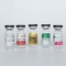 Étiquettes de fiole en verre de pharmacie du logo 10ml embouties par or pour l'huile d'injection