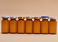 Les petites fioles en verre d'injection pharmaceutique met 50 x 22mm en bouteille avec le divers volume
