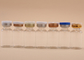 Les petites fioles en verre d'injection pharmaceutique met 50 x 22mm en bouteille avec le divers volume