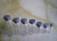 Petites fioles en verre de médecine liquide/mini bouchons de bouteilles en verre avec le chapeau de cuir embouti