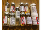 fiole empaquetant les étiquettes faites sur commande de fiole appliquées la fiole multiple stérile pharmaceutique de dose
