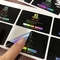 Étiquettes de flacons en verre laser hologramme couleur PMS