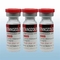 Étiquettes faites sur commande de fiole de LA Pharma Winstrol 10ml avec le dessus rouge d'effet de laser
