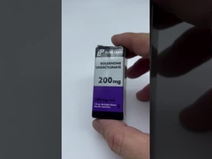 Finition de surface brillante Vitre à vis de haut flacon 2 étiquettes imperméable à l' eau