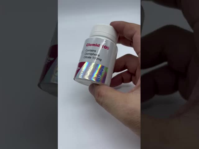 La fiole faite sur commande d'injection de HG marque l'effet d'hologramme pour l'impression de label de la bouteille 2ml