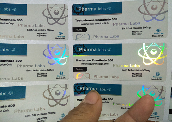 Pharma Lab Rip Blend Flacon de 300 mg Étiquette laser pour flacon en verre avec boîtes