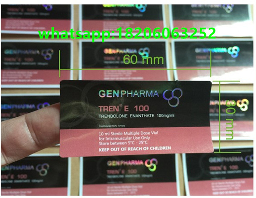 Flacon Gen Pharma Strong 10ml Hologram Vial Labels Mast P