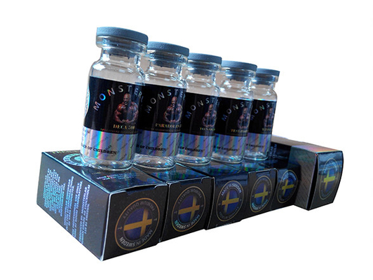 Labels et boîtes pharmaceutiques d'hologramme de la fiole 10ml de laboratoire adaptés aux besoins du client