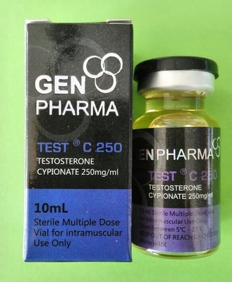 Étiquettes et boîtes pharmaceutiques de fiole de fiole pour l'essai Cypionate 250mg