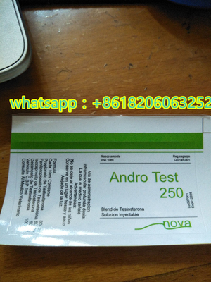 Étiquettes de fiole de 10 ml pour stéroïdes à injection avec matériau en PVC de haute qualité
