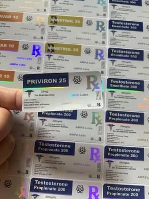 Priviron 50mg Étiquettes de bouteilles en plastique Comprimés oraux Étiquettes