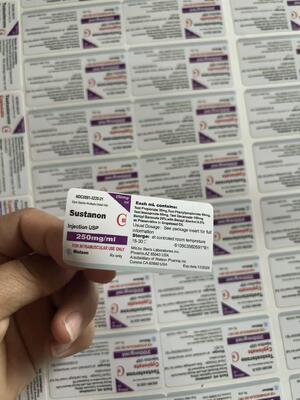 Étiquettes personnalisées pour flacons