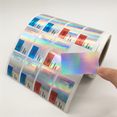 Autocollants d'étiquette de médicament d'hologramme de la fiole en verre 10ml