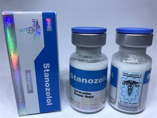 Labels pharmaceutiques de fiole du sérum 10ml de suspension d'ANIMAL FAMILIER de laser de Stanozolol