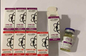 étiquettes de fiole de 10ml et emballage de fiole de pharmaceutiques d'Alphagen de boîtes