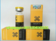 Étiquettes et boîtes de flacon de 10 ml de conception pharmaceutique britannique pour la finition brillante de flacon