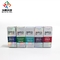 Boîtes de flacon de 10 ml de solution personnalisées pour un emballage pharmaceutique efficace