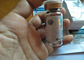 Labels pharmaceutiques de fiole de fiole de papier avec le matériel transparent d'ANIMAL FAMILIER