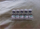 La fiole en verre de couleur multi marque la taille faite sur commande pour les peptides pharmaceutiques de médecine
