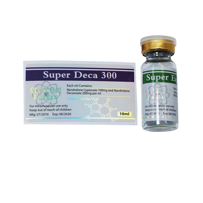 Marque Biotech Étiquettes adhésives fortes en vinyle 10 ml pour les produits de santé pour hommes
