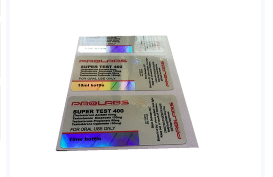 Étiquette de laboratoire Étiquette du produit Étiquette du flacon en verre Pour le propionate de testostérone Étiquette du flacon de 10 ml