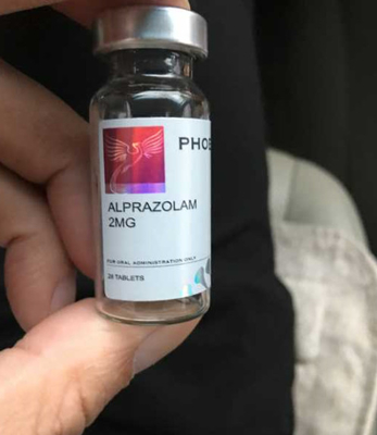 Étiquettes imprimées pour l' utilisation du flacon d' injection holographique anti-faux laser