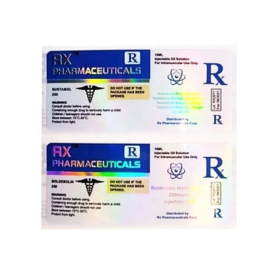Steroïde pharmaceutique injectable de 10 ml Sust/ Var/ Dboll/ Primo Vial en verre de 10 ml Étiquettes