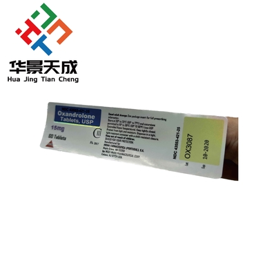 Clomid 50 Capsules Étiquettes du flacon de médicaments Étiquettes de pharmacie Étiquette d'impression avec des pots en plastique Étiquettes imprimées