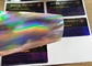 Autocollants de label de laser d'hologramme avec l'impression pour la fiole superbe de bouteille en verre de Pharma