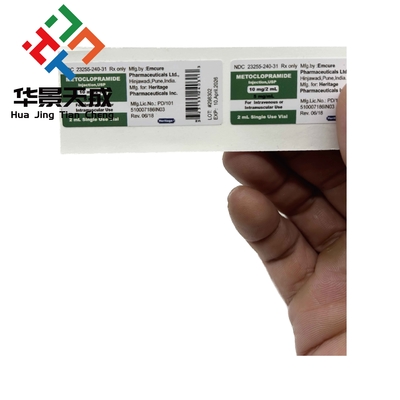 Étiquettes de sémaglutide Bpc 157 adhésif étanche