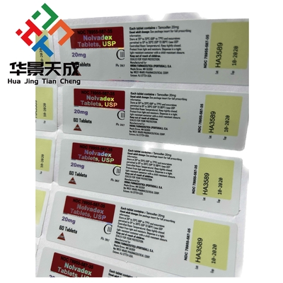 Finition brillante/matte Anavaroxandrolone Pilules Stéroïdes Pilules Étiquettes pour sur 10 ml de VIAL