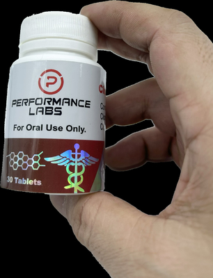 Anavar Oxandrolone Comprimés par voie orale Étiquettes résistantes à l'eau Étiquettes en papier de taille personnalisée
