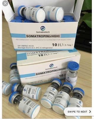 Étiquettes de bouteille de peptide stérile à injection de 2 ml en plastique PET carré Finition brillante Eco-friendly Pour bpc