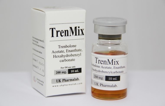 Étiquettes de flacon de 10 ml multidose à finition brillante/matte pour les récipients en verre à décanoate de nanolone de forme carrée
