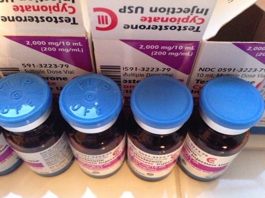 Étiquettes de flacon de 10 ml multidose à finition brillante/matte pour les récipients en verre à décanoate de nanolone de forme carrée