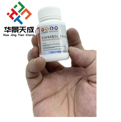 Méthandrostendlone 10 mg 100 comprimés Hologramme étiquettes de flacons de pilules personnalisées