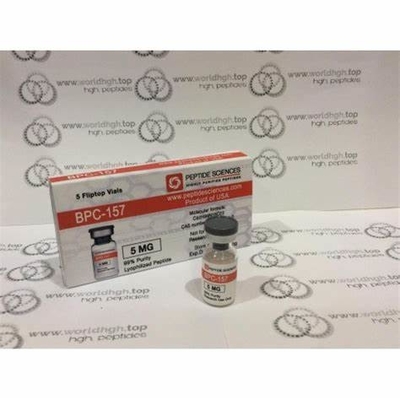 Bpc 157 5 mg Péptide auto-adhésif 2 ml Étiquettes du flacon Étiquettes adhésives imperméables