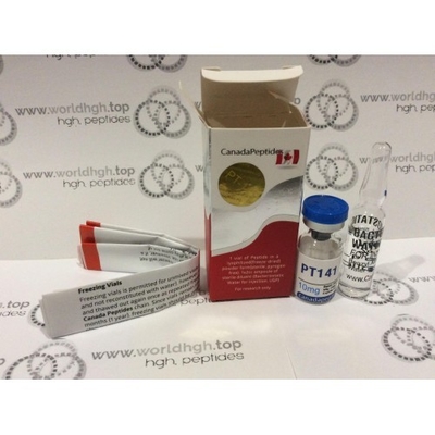 PT141 Peptide Injection 3 ml Étiquettes du flacon Adhésif étanche