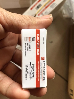 CJC1295 Avec DAC Étiquettes de flacon peptidique de 2 ml et 3 ml, Étiquettes de flacon de pharmacie en papier/ PET/ PVC