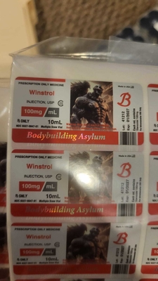 Étiquettes de flacon de L-CARNITINE 500mg/ml 30ml Logo et design personnalisés