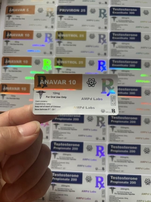 Priviron 50mg Étiquettes de bouteilles en plastique Comprimés oraux Étiquettes