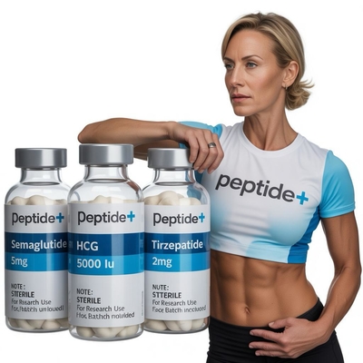 GHRP6 5MG  2 MLBouteille Étiquette  Impression d'autocollants pour étiquettes de poudre de peptide