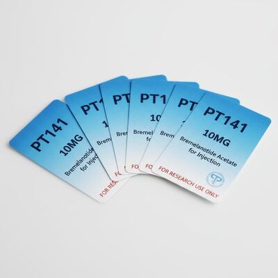 Étiquettes des petits flacons de 10 mg