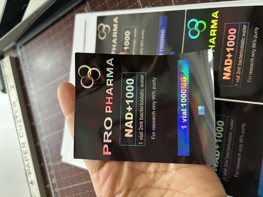 Mots-c Étiquettes de sacs de 10 mg pour 3 flacons de peptide