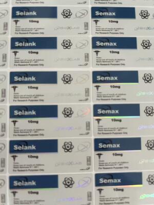 Étiquettes pour flacons de 3 ml Motcs-10mg